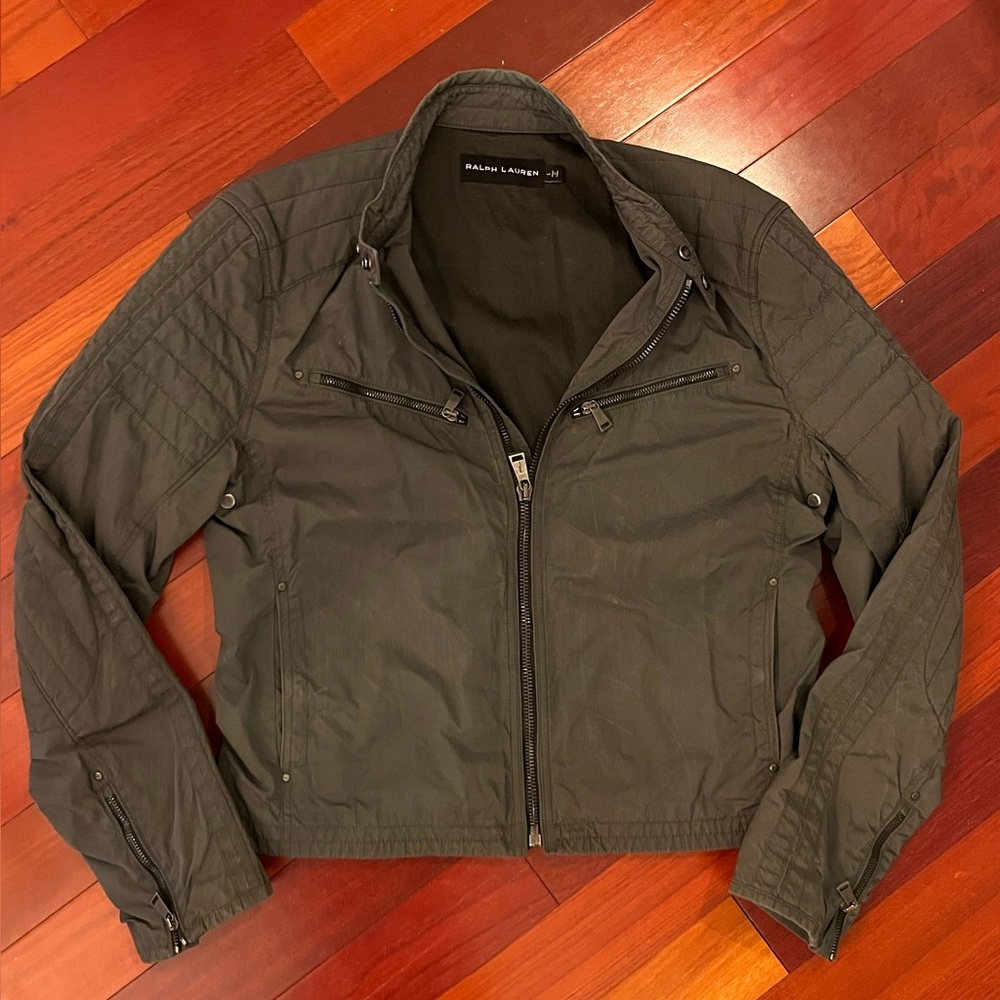 COLLECTIBLE MENS RALPH LAUREN MOTO JACKET 🧥